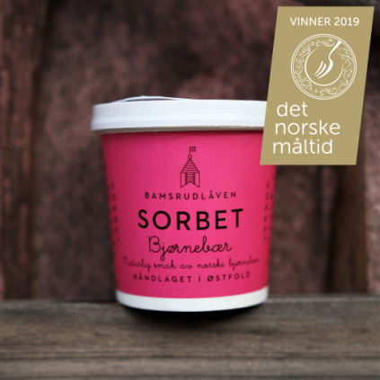 Bjørnebær Sorbett - 6 stk