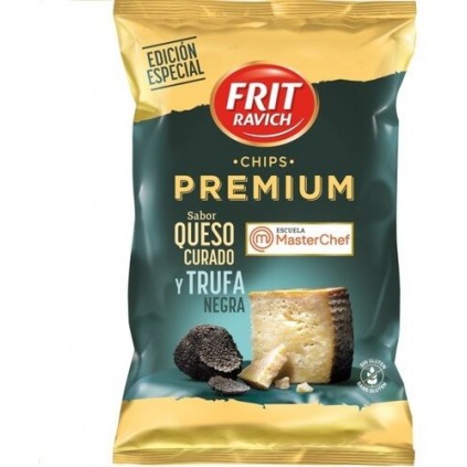 Premium Chips speket ost og svart trøffel 150g