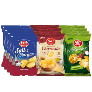 12 stk pakke med 3 forskjellige smaker
