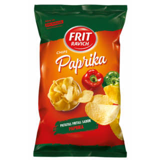 CHIPS PAPRIKA 125G - 12 stk.