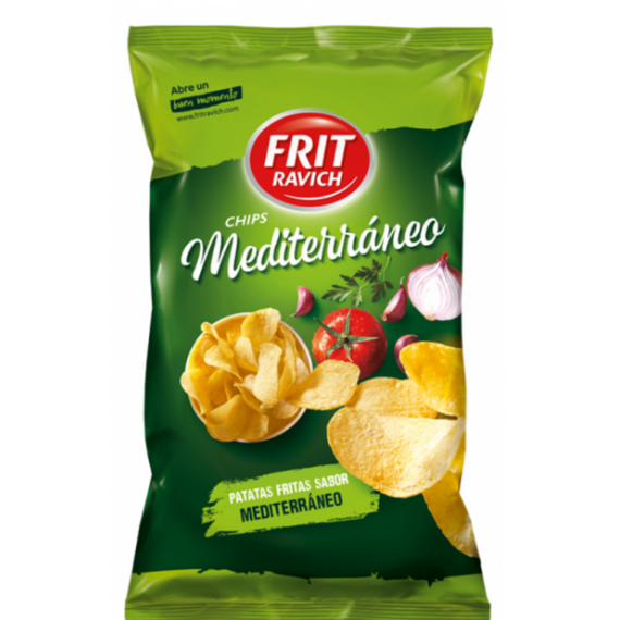 CHIPS MEDITERRANEAN 125G - 12 stk.