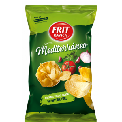 CHIPS MEDITERRANEAN 125G - 12 stk.