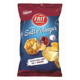 CHIPS SALT & EDDIK 125g - 12 stk