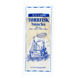 Tørrfisksnacks 200g