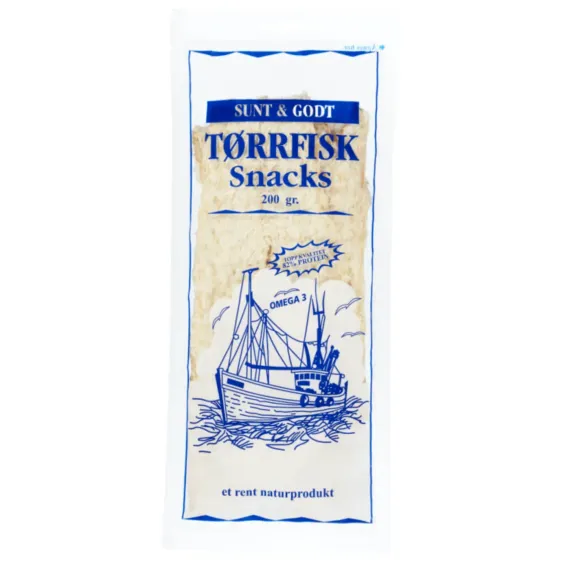 Tørrfisksnacks 200g