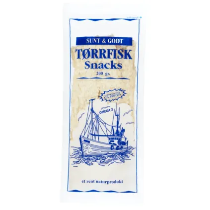 Tørrfisksnacks 200g