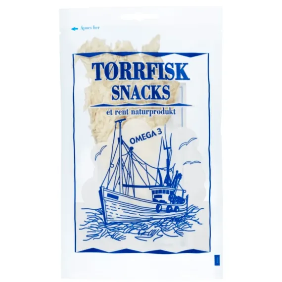 Tørrfisksnacks 30g