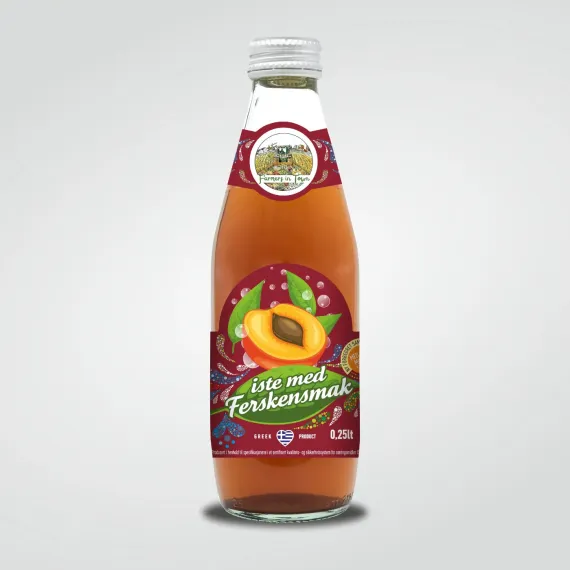 Bønder i Byen Iste med ferskensmak 250ml - 24stk