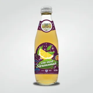 Bønder i Byen Iste med sitronsmak 250ml - 24stk