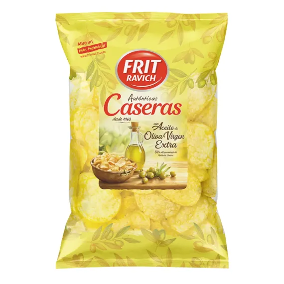 CHIPS CASERAS 140G - 11stk
