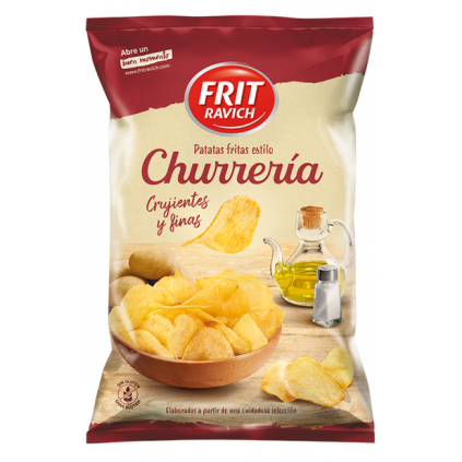 CHIPS MED SALT 150G - 5stk.